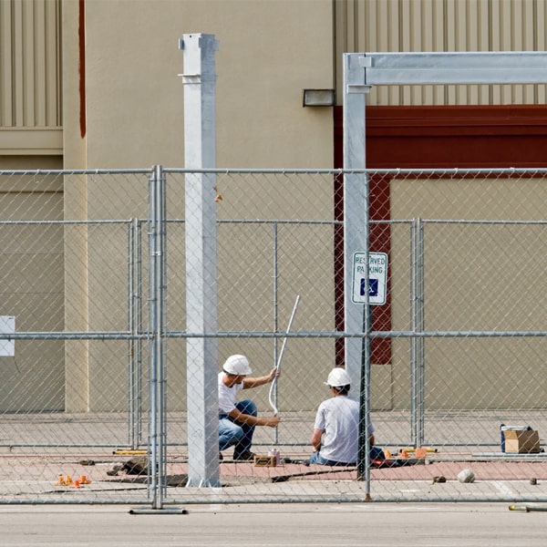 how much time can i lease the temporary fence for my building site or event in Smithfield North Carolina